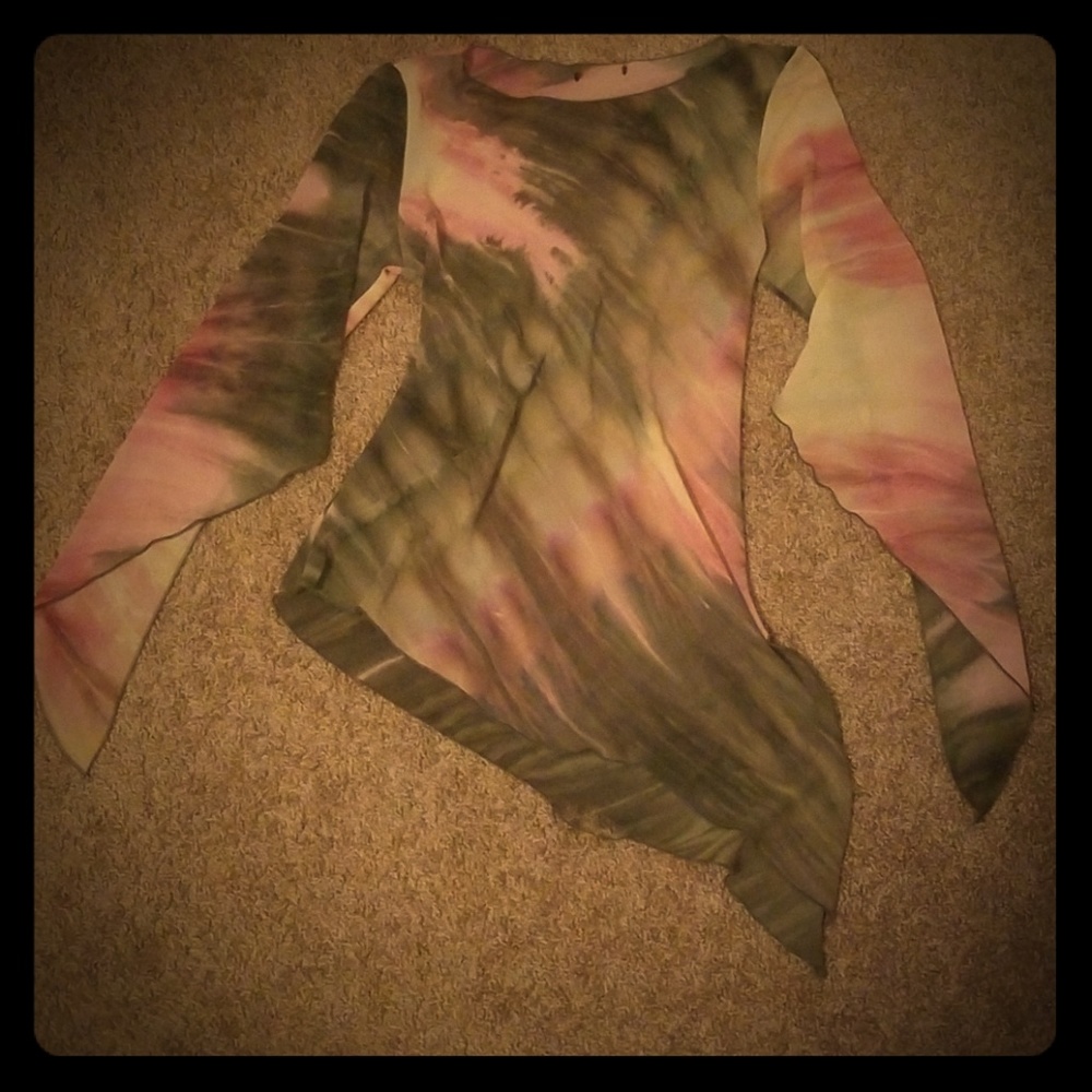 Boho flow blouse